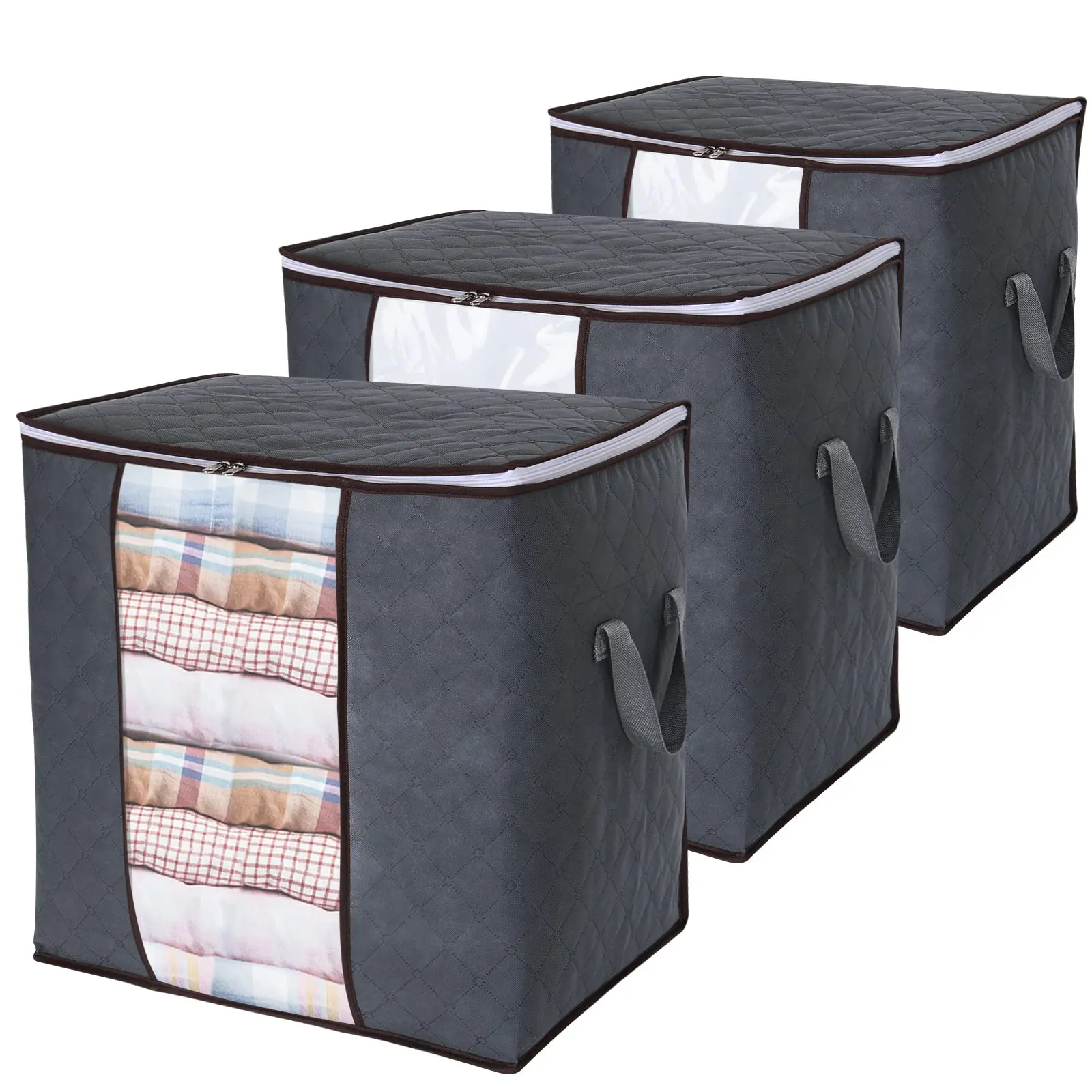  Clothes Storage Bags Clothes Organizer Storage Bag Storage Case  Multi-Function Clothing Box Quilt Container Bag Useful Clothing Storage  Bags Clothes Organization (Color : B, Size : 40 * 29 * 20cm) : Home &  Kitchen