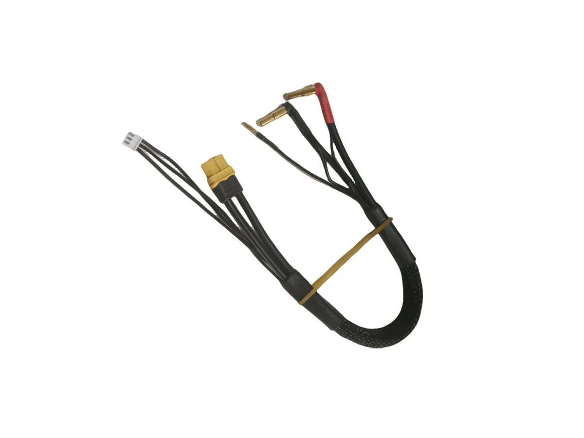 High Amps 2S RC Car Hardcase LiPo Akku XT60 Gold Plug Bullet Connector 4Stepped 5mm Pins 2mm 12awg 300mm JST-XH3P 22awg 360mm – Detail 1