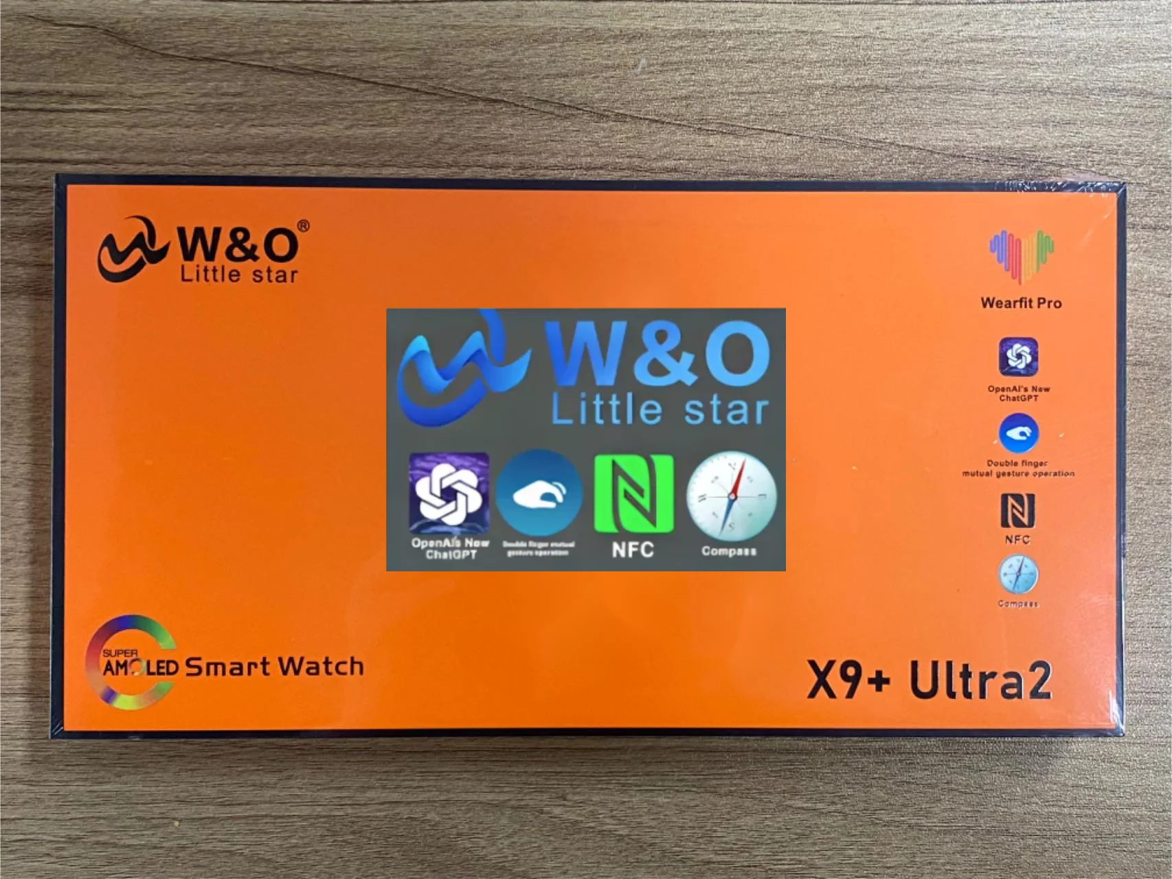 

Смарт-часы W & O X9 + Ultra 2 мужские, умные часы с искусственным интеллектом, двойным ремешком, с компасом, функцией записи игр, Bluetooth, звонков, занятий спортом