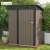 Patiowell 5x3 FT Outdoor Storage Shed, Tool Shed with Sloping Roof and Lockable Door, Metal Shed for Backyard Garden Patio Lawn 1