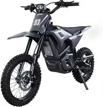 Nouvelle moto électrique tout-terrain EM5 pour adolescents et adultes, moteur 2600W, vitesse maximale de 35 mph, moto électrique 48V 21Ah avec lumières, autonomie de 37 miles 1