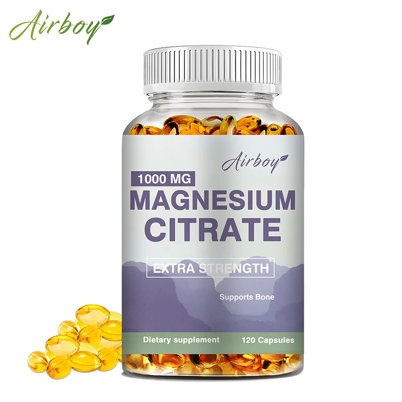 High Absorption Magnesium Citrate 1000mg Supplement