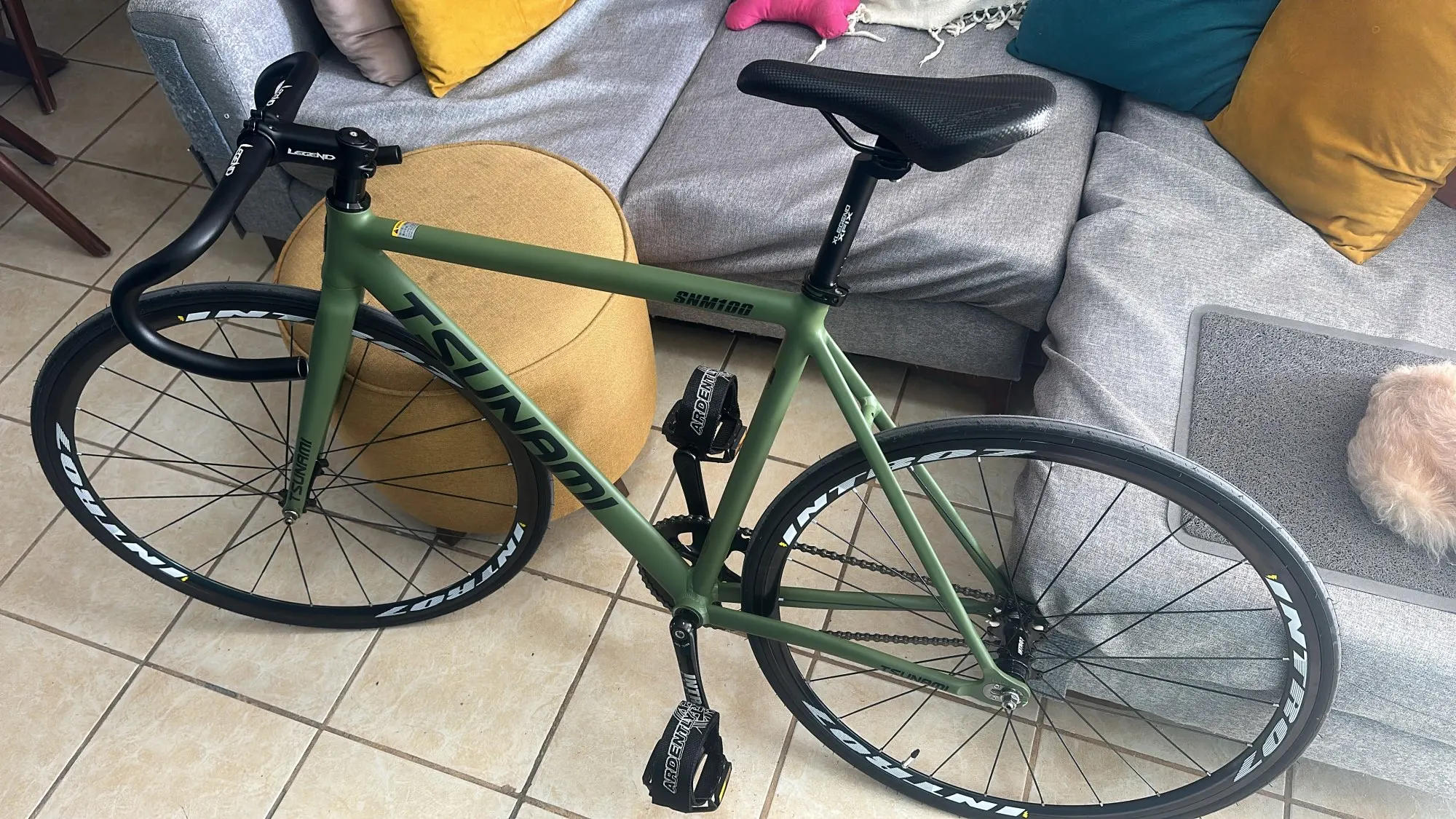 Tsunami SNM100 Bicicleta Fixie Quadro Alumínio 700C
