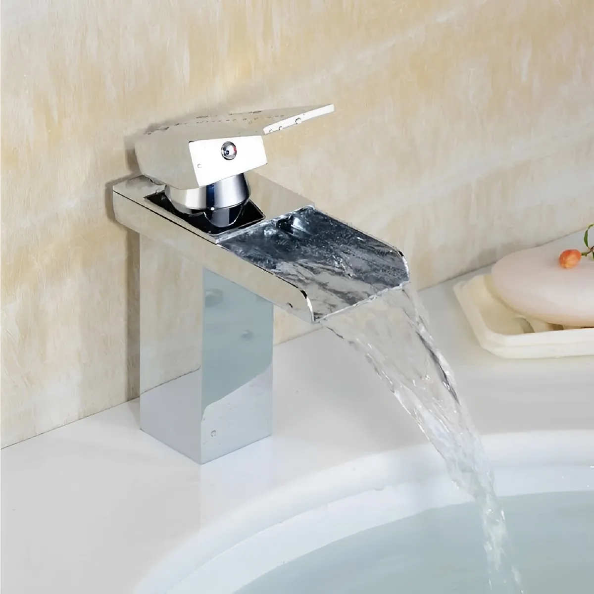 Torneira Pia Lavabo Banheiro CascMimarijuana o Cuba Monocomando immerger l'urador Agua Quente E Fria Baixa Lavatóurgente Cromada T103-06