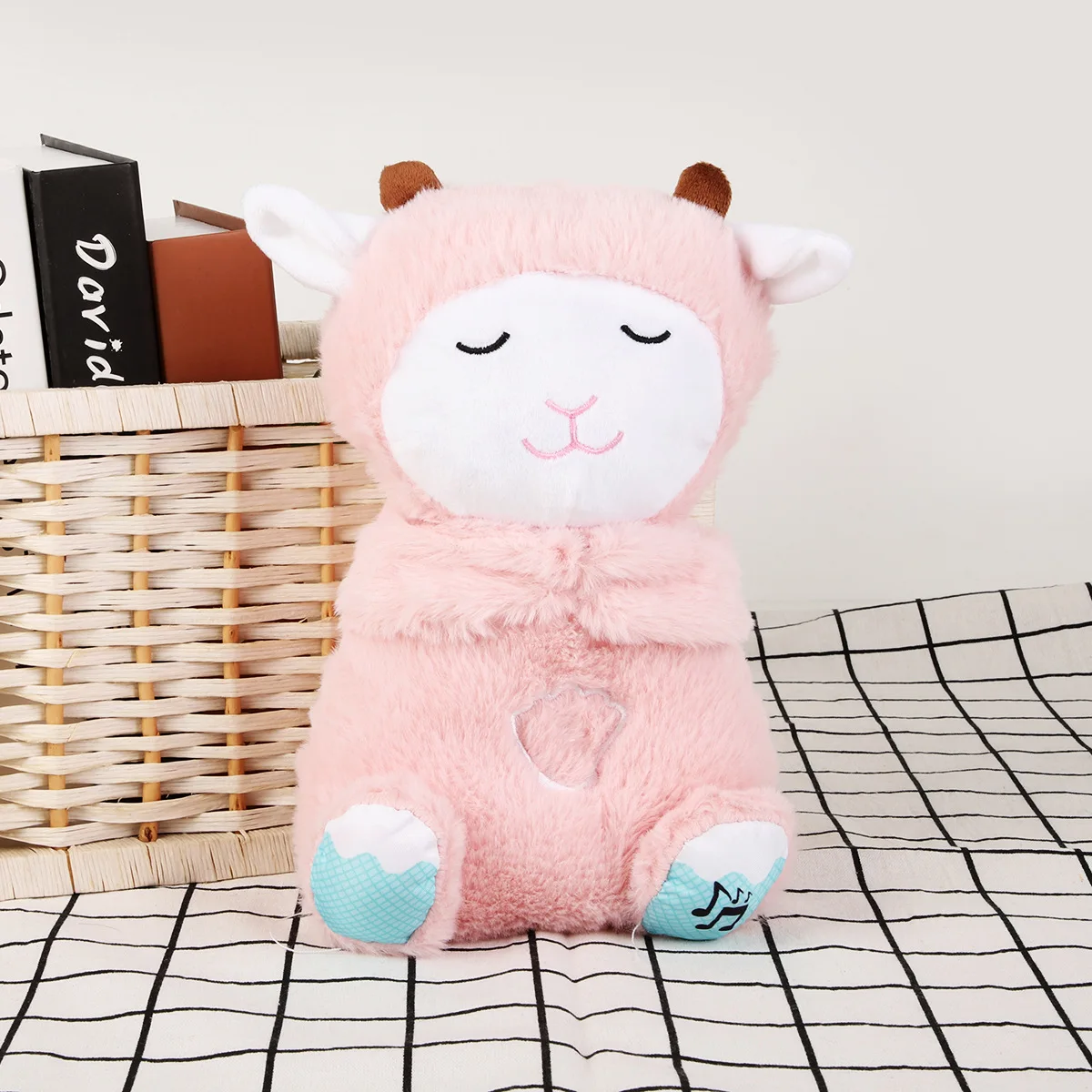 Breathing Otter Sleep and Playmate Otter Music Plush Toy Lighting Audio Soft Sound Newborn Sensory Comfort Baby Gift 2