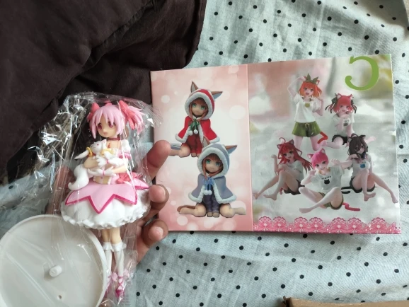 18CM Puella Magi Madoka Magica Aniem Figure Kaname Madoka Magic Girl PVC Anime Action Figures Model Anime Cartoon Model Toy Gift photo review