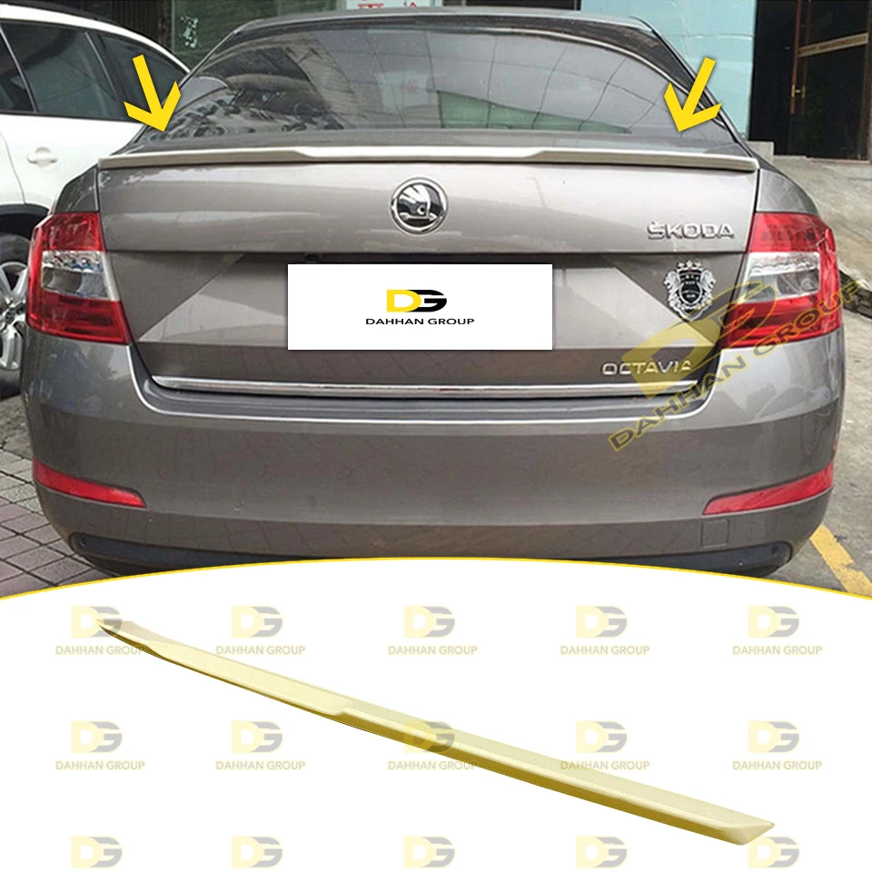 

Skoda Octavia MK3 2013 - 2020 M4 F80 vRS Style Rear Boot Trunk Spoiler Wing Raw or Painted Surface High Quality ABS Plastic