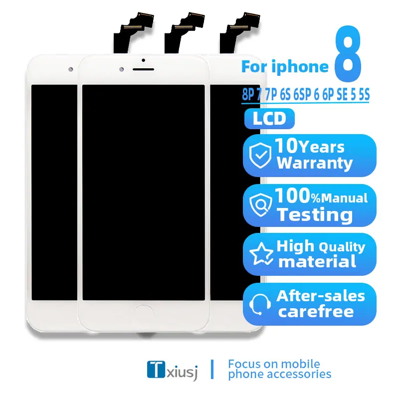 OLED LCD Display for iPhone 5 5S 6 6S 7 7P 8 8P LCD iPhone Screen