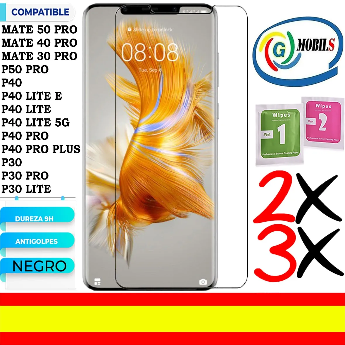 Huawei Mate 50 Pro, Mate 40 Pro, Mate 30 Pro, P50 Pro, P40, P40 Lite E, P40 Lite 5G, P40 Lite, P40 Pro Plus, P40 Pro, P30, P30 Lite, P30 Pro, Glmobils