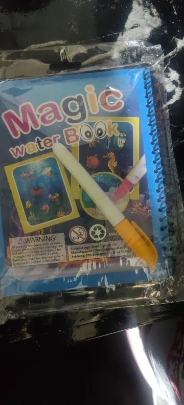 Magical Water Painting Book 🎨 (Set of 4) photo review