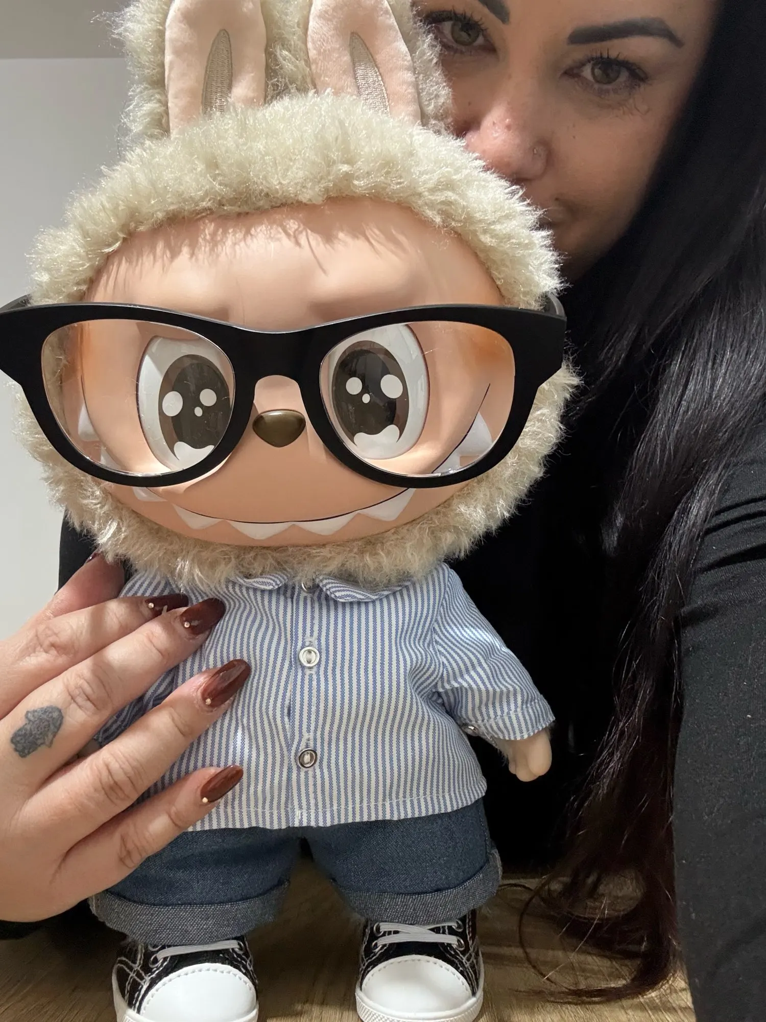 POP MART THE MONSTERS - FLIP WITH ME Vinyl Plush Doll Limited to