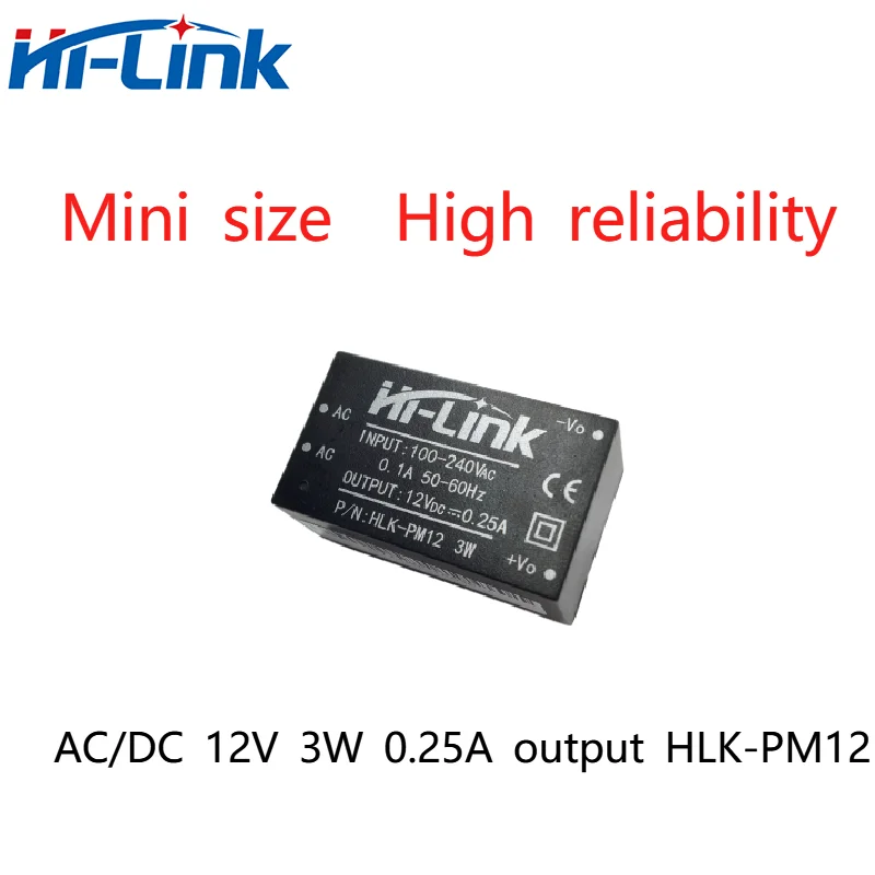 HLK-PM12 AC-DC 220 V A 12 V 3 W Modulo Alimentatore Step Down Buck - Foto 6