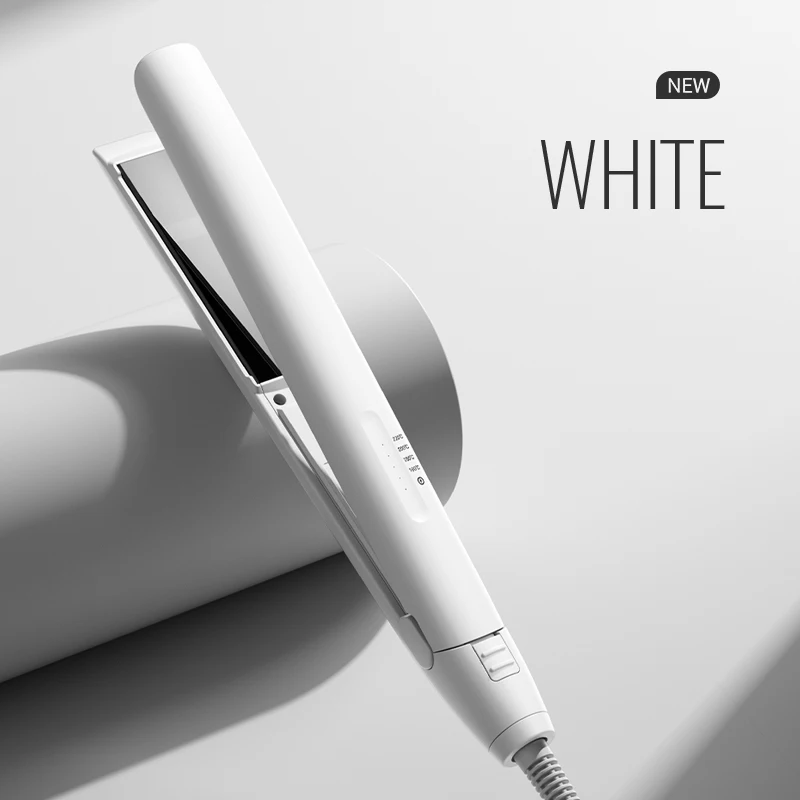 Combining straightening and curling functions, this hair straightener and curling iron is gentle on hair, offering both straight