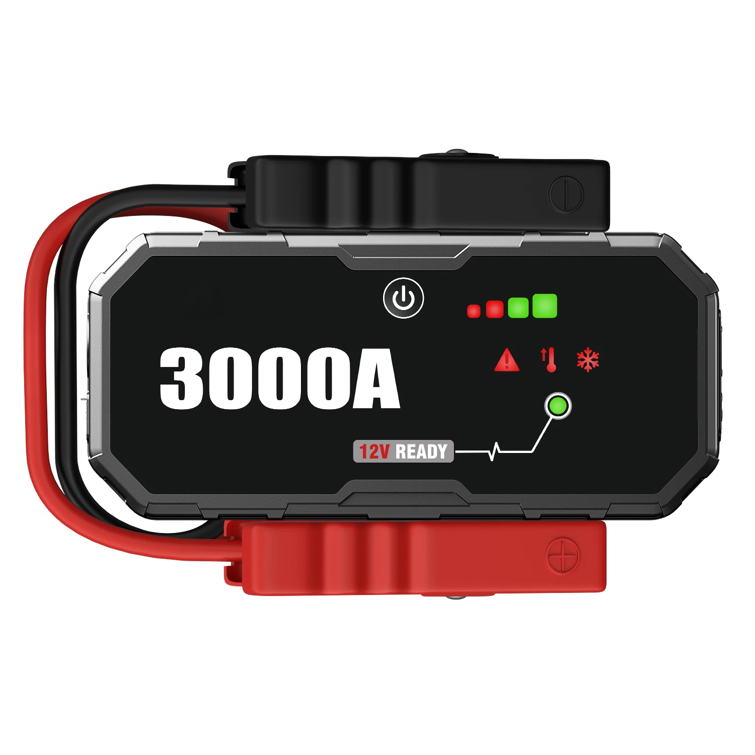 

3000A Jump Starter Power Bank Car Booster Car Battery Portable Charger auto 12V Auto Emergency Outdoor 10L Gas Starting Device