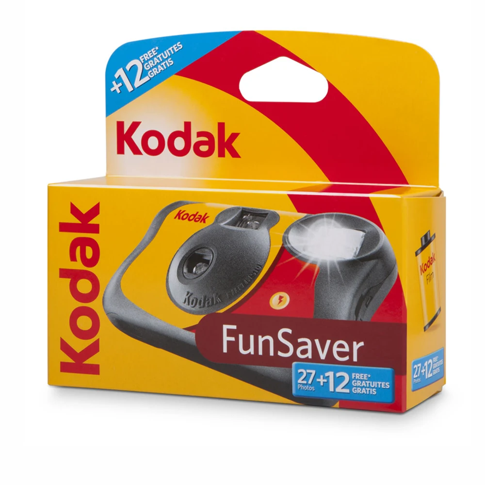 Kodak camera film use only, disposable, Color analog reel