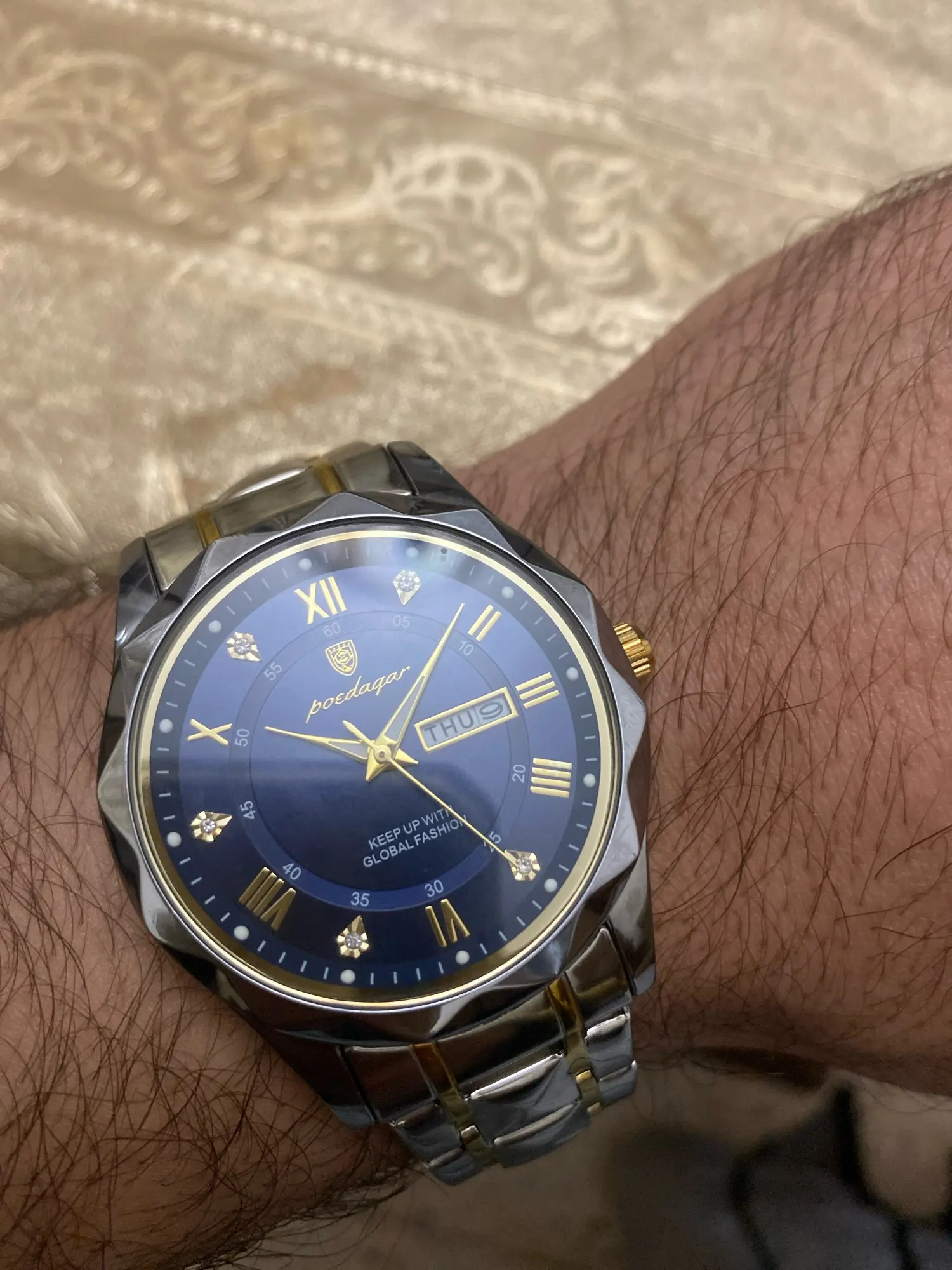 POEDAGAR Luxury Man Wristwatch photo review