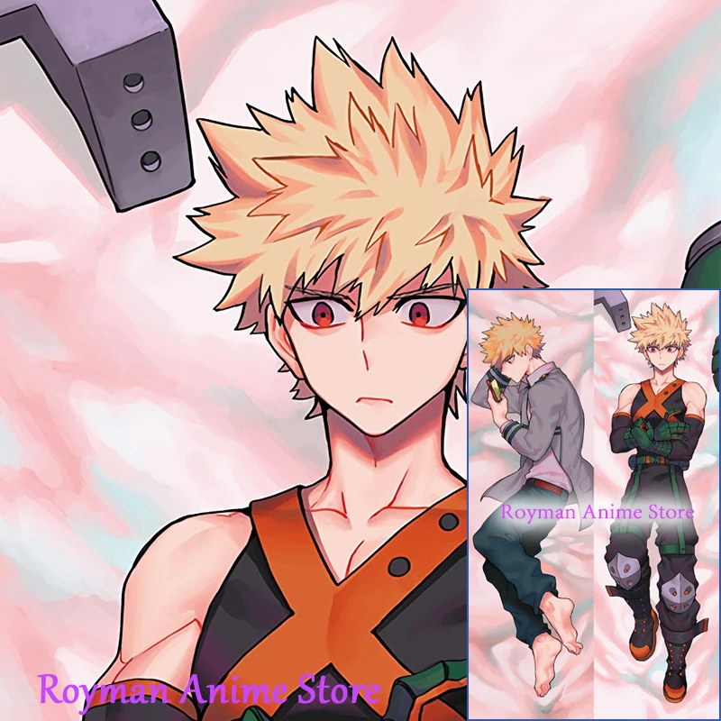 Dakimakura Anime Bakugou Katsuki My Hero Academia Double Sided Print