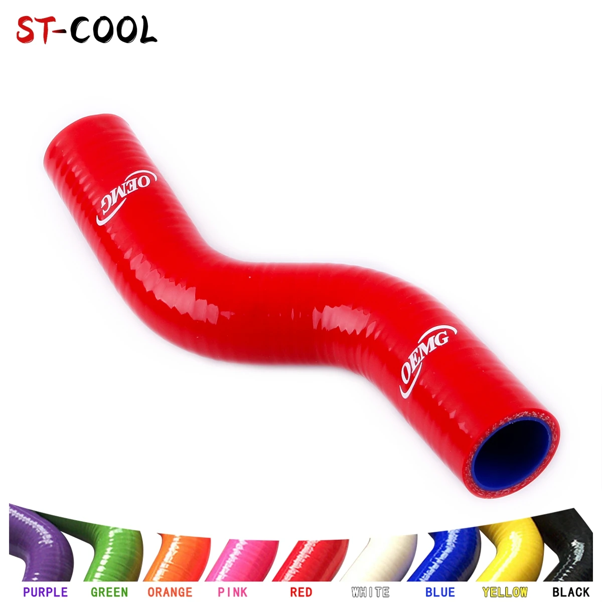 3-Ply Silicone Radiator Hose Kit For Toyota Corolla Levin AE101G/AE111 4A-GE Engine (1995-2000) - Red