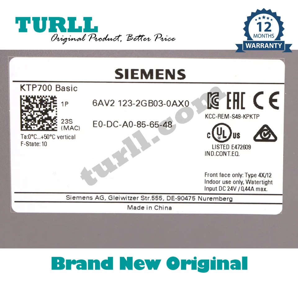 6AV2123-2GB03-0AX0シーメンスタッチスクリーン 6AV2123-2MB03-0AX0 ✓ 2 year warranty | JC-Electronics