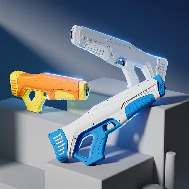 2022 New Large Electric Water Gun Toy Automatic Water Absorbing Continuous Firing Beach Outdoor Swimming Pool Party Toys Gifts 4