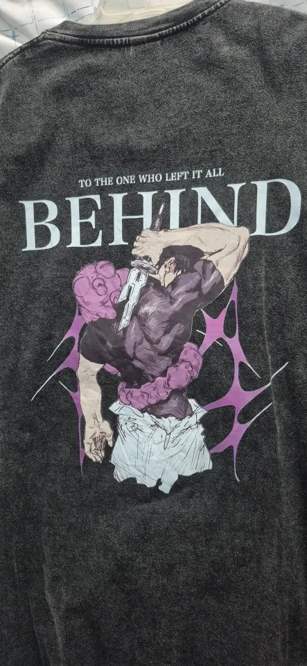 Attack on Titan T-Shirt – “To the One Who Left It All Behind” | Cotton Oversized Tee with Eren Yeager Design