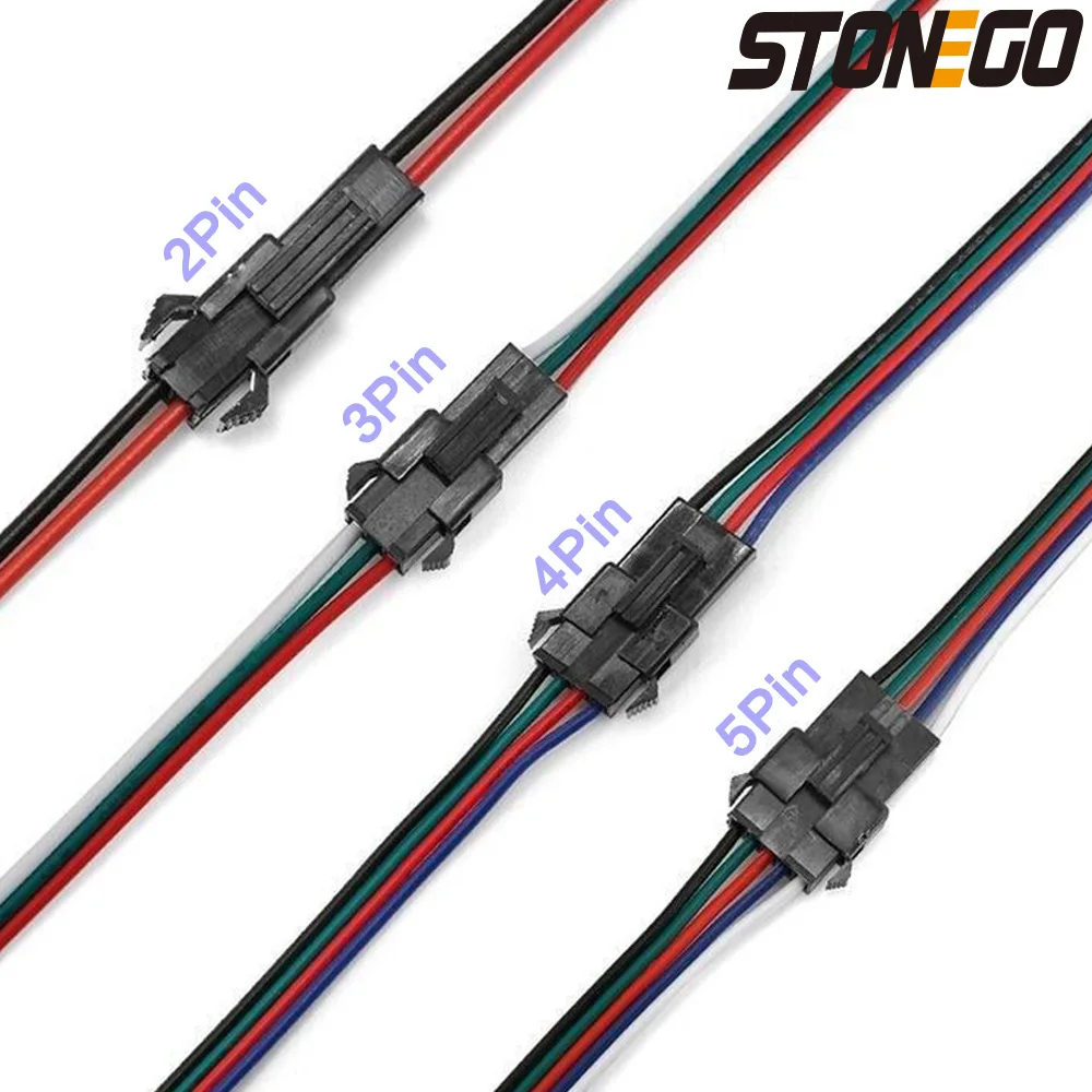 Conector De Fita LED De 2 Pinos USB Para 8/10 Mm 5V SMD 5050 3528 IP20 À Prova D'água