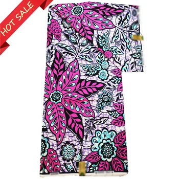 Guaranteed Super-W Veritable 100% Cotton Real Wax Nigeria Ankara Wax Fabrics Block Prints Batik Dutch High Quality Sewing 2025 1