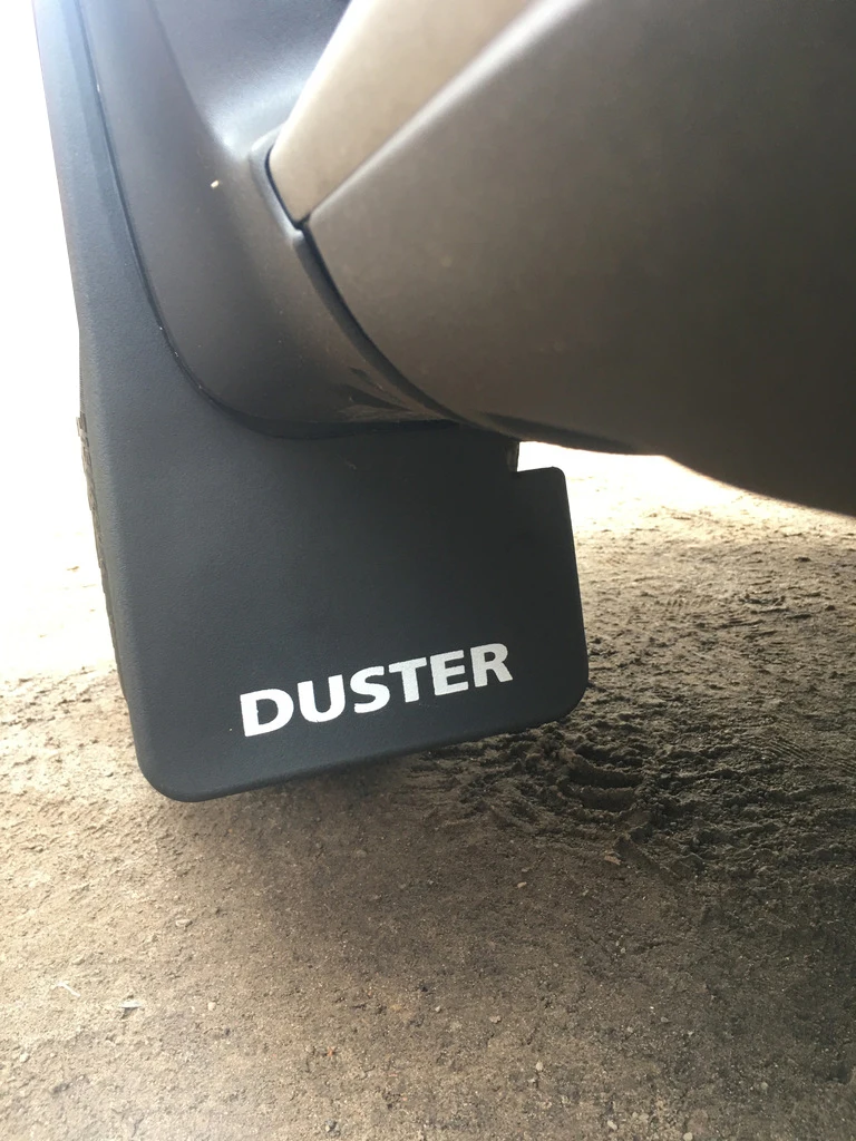 Kit De 4 Bavettes (garde-boue) Pour Dacia Duster (2014-2017) - Avant Et Arrière, Noir - Protection Contre Les Projections - 13