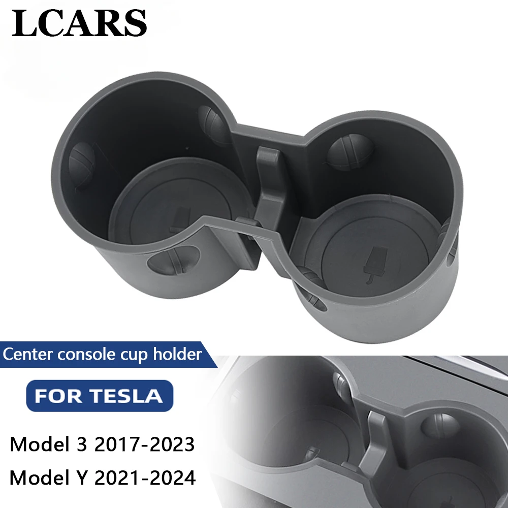 For Tesla Model 3/Y/3 Highland 2024/Y Juniper 2025 Central Control Water Cup Limiter Fixed Drink Holder Car Interior Accessory