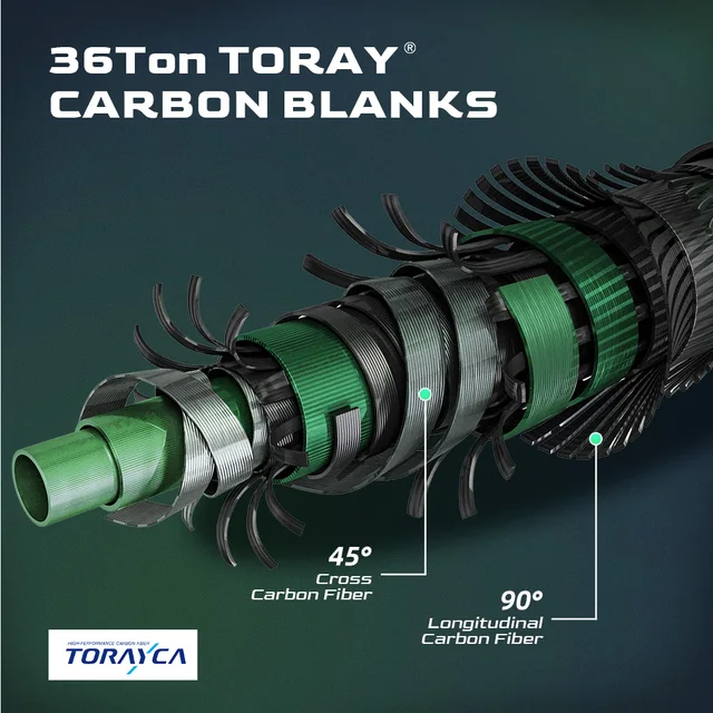 뛰어난 정밀도와 제어력을 위한 고감도 매직 소울 낚싯대