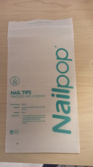NAILPOP 120st lösnaglar Akryl Press på naglar Kista konstgjorda naglar Klara falska nageltips för förlängningsmanikyrverktyg photo review