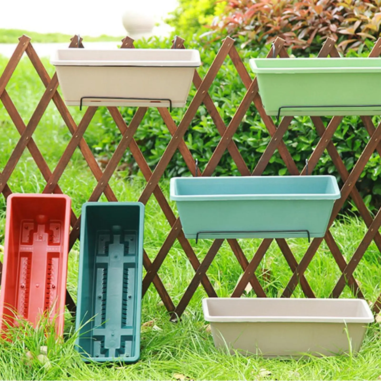 Hanging Flower Pot with Metal Hook 5