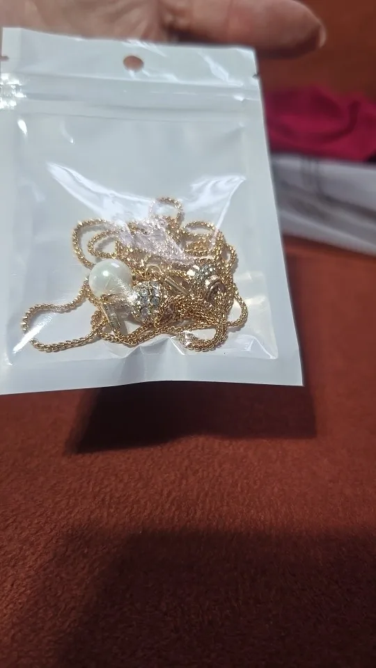 Simple Ball Pendant Long Necklace photo review