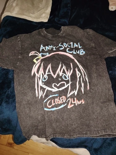 Anti-Social Club T-Shirt - Bocchi Collection photo review