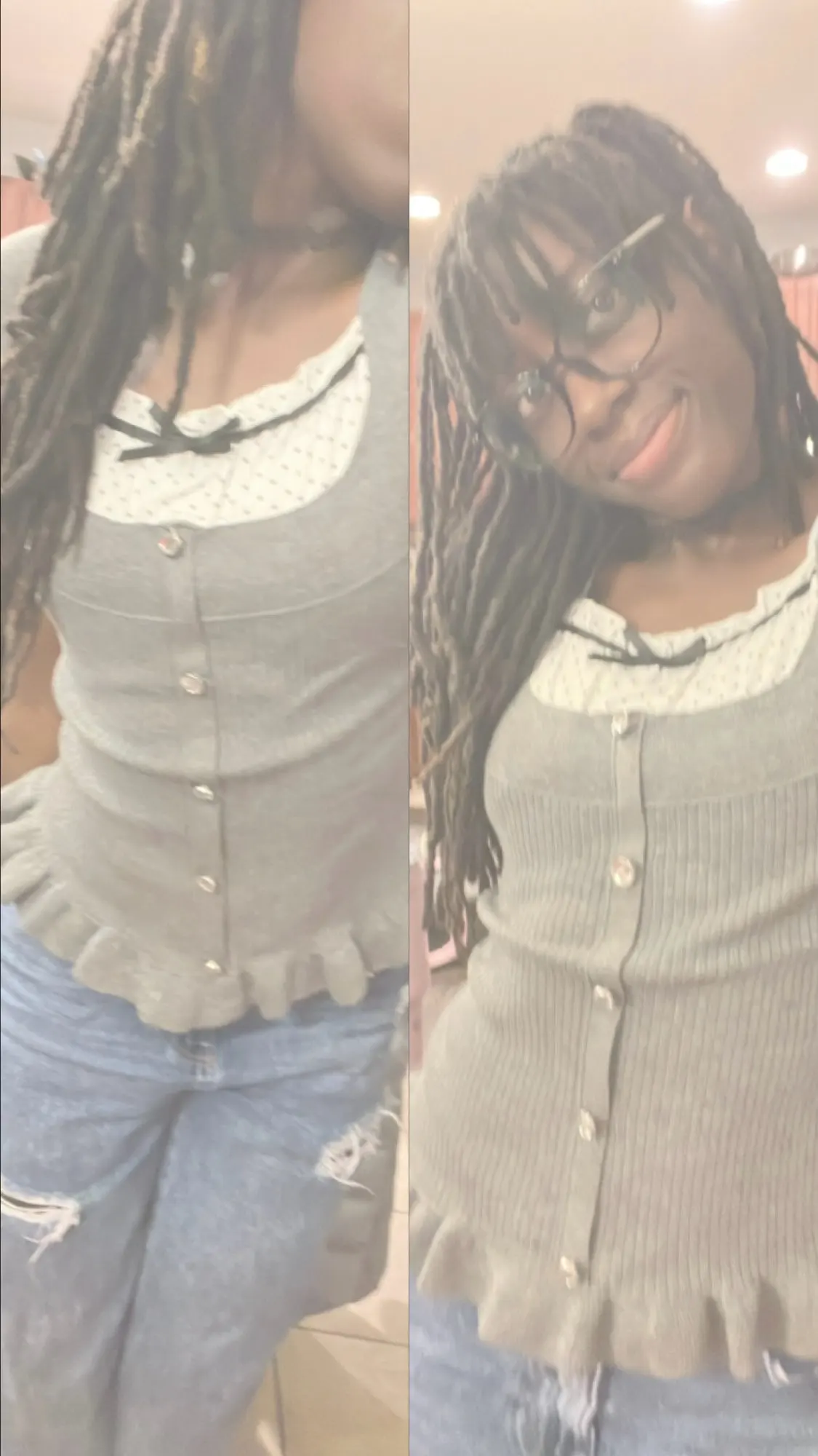 Y2k Patchwork T-shirt, customer photo
