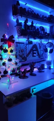 Fita Led Rgb 5050 Rolo 5m Ip65 + Controle + Fonte 12v Bivolt photo review
