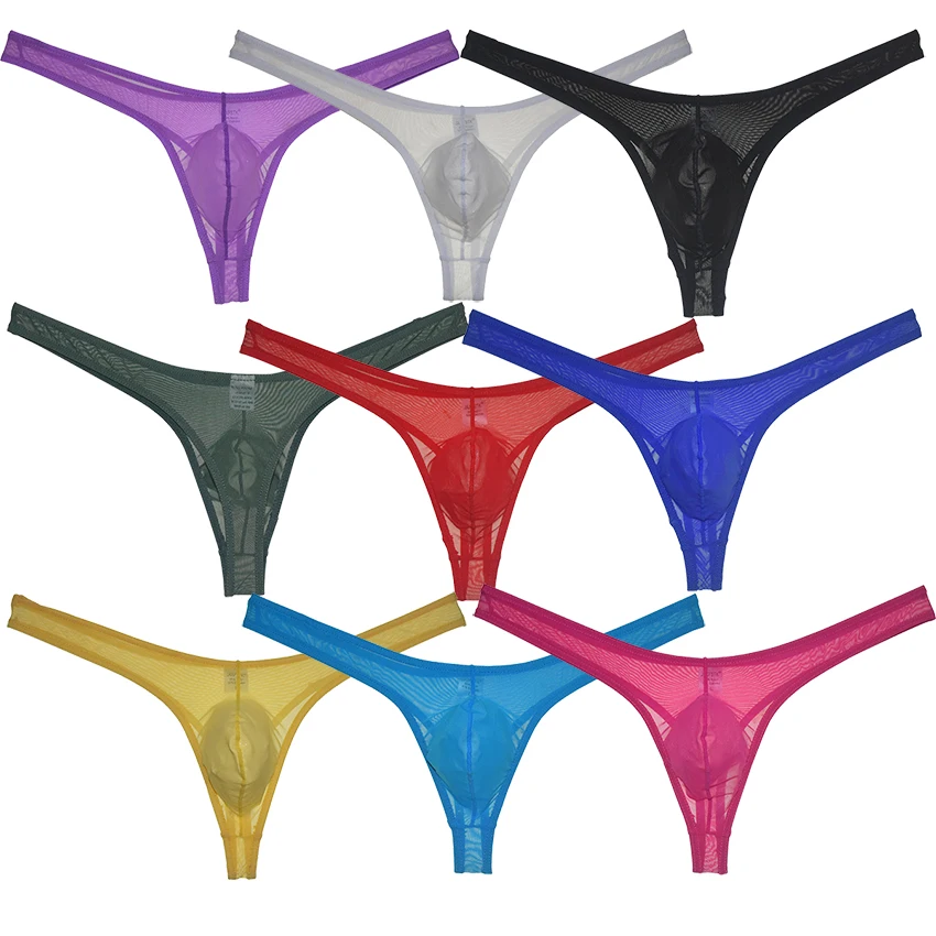 Seductive Men's Mesh Thongs See-Through Sexy Bulge Pouch T-Back Style Flaunt Confidence Narrow Front Hipster Bikini Cut Tangas 15ml 50ml kgx 503 glue id repair curing without heating for apple android phone narrow screen bracket and back coving bonding