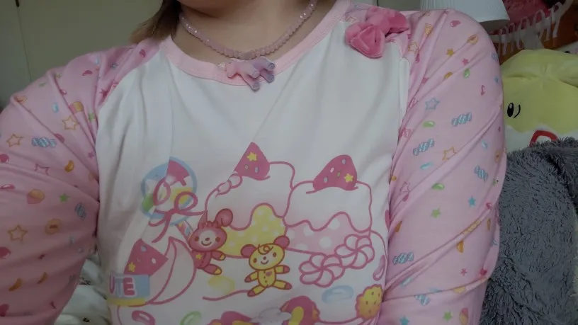 Mezzo Piano Long Sleeve Cake T-Shirt photo review