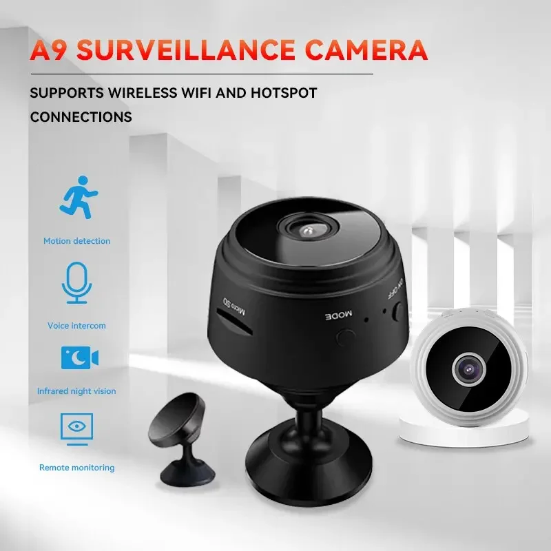 A9MiniSurveillanceCameraHomeIndoorAudioWirelessCameraHD1080P