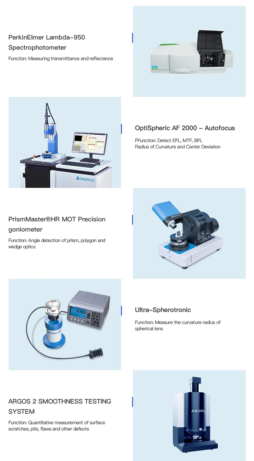 Description Picture 6 of item425nm 450nm 500nm 550nm 650nm 700nm 750nm 800nm 850nm 12.5x17.5mm Longpass Dichroic Filters