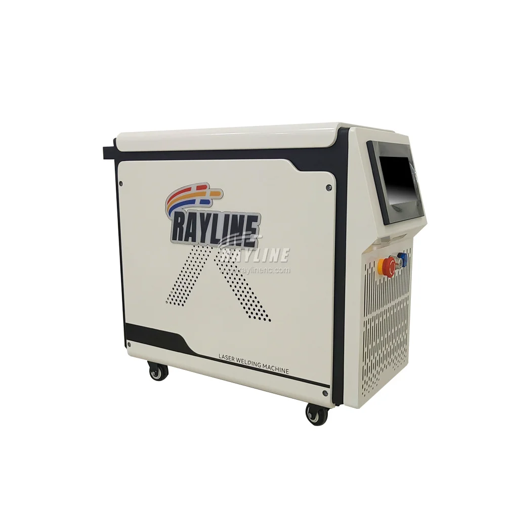 1000W/1500W/2000W Air Cooling White/Black Handheld Fiber Aluminum Metal Laser Welding Machine 3 in 1 Laser Welder Cutter Cleaner