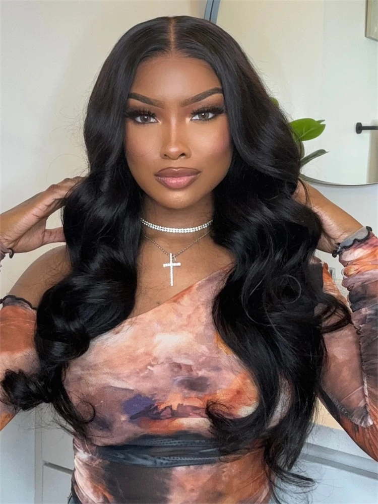 

UNice Hair 7x5 Bye-Bye Knots Glueless Wig Ready To Wear Natural Color Body Wave Human Hair Lace Wigs Pre Cut Pre Bleached Knots