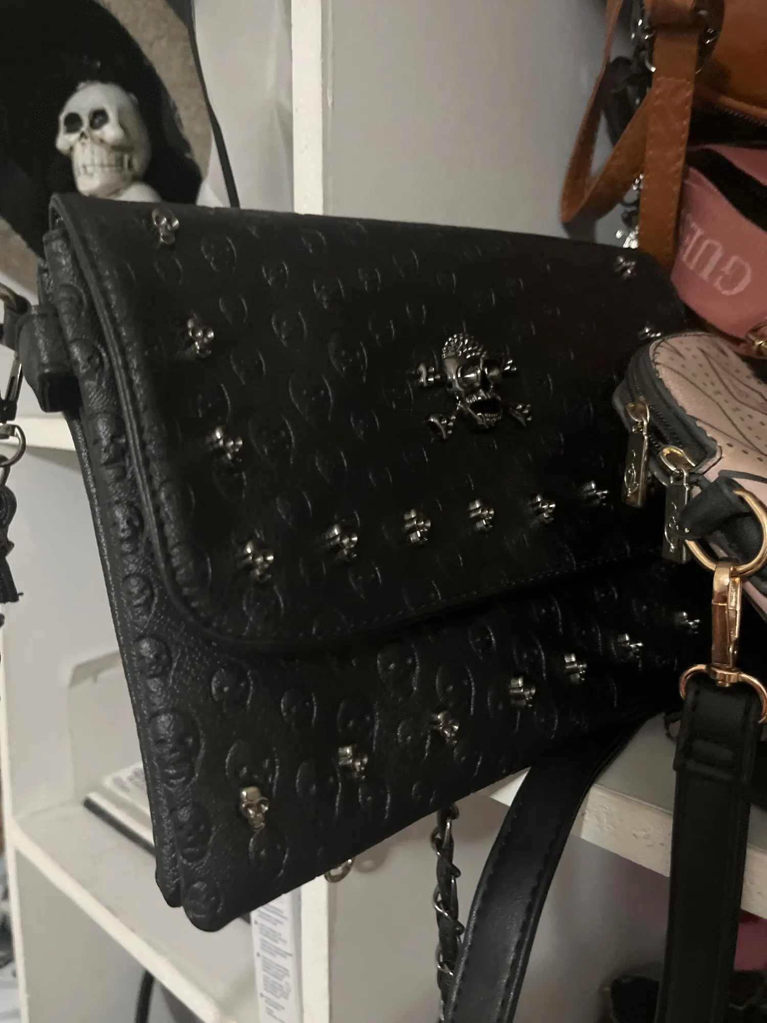 Luxury Women's PU Leather Chain Shoulder Bag photo review