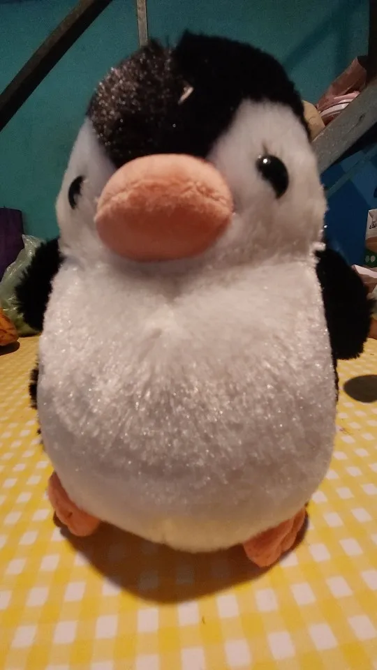 Pip the Chonky Penguin Plushie photo review
