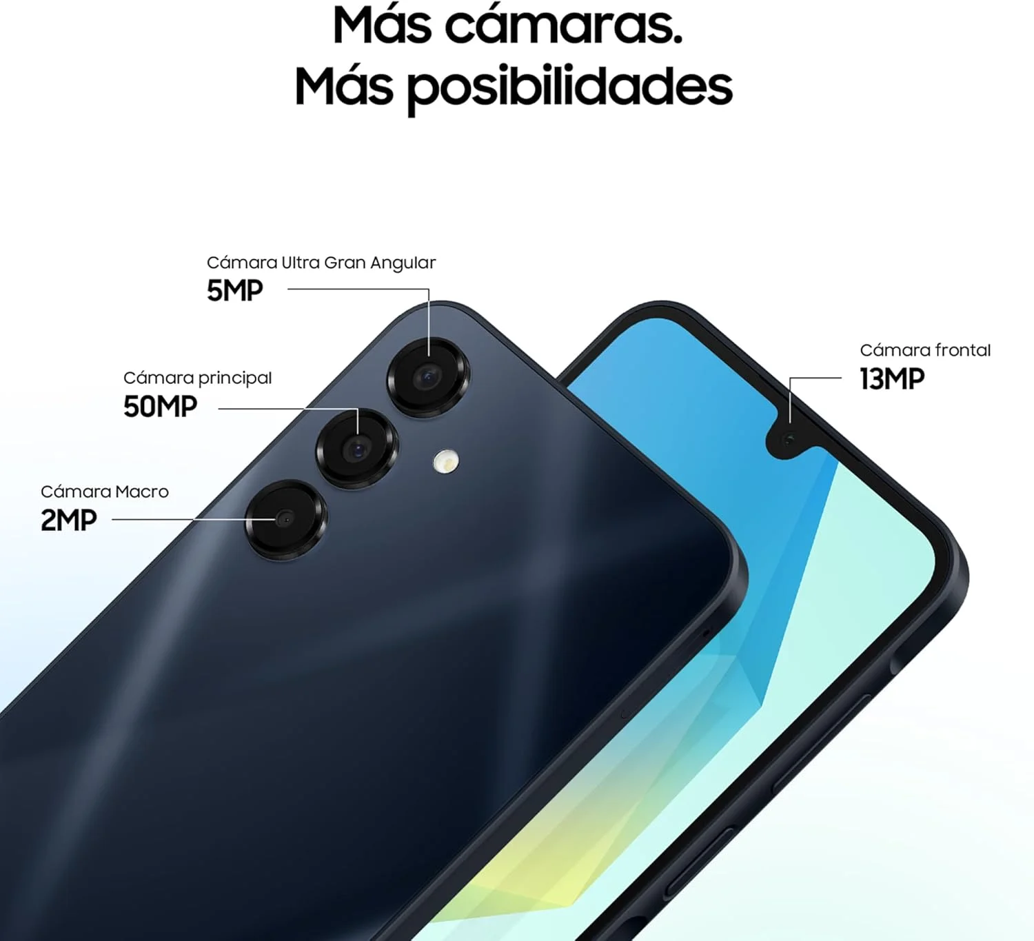 Samsung Galaxy A16 4G Smartphone 4GB 128GB MTK 6.7 "90Hz Display Super AMOLED Fotocamera da 50MP Batteria da 5000 mAh Versione Medio Oriente - immagine 2
