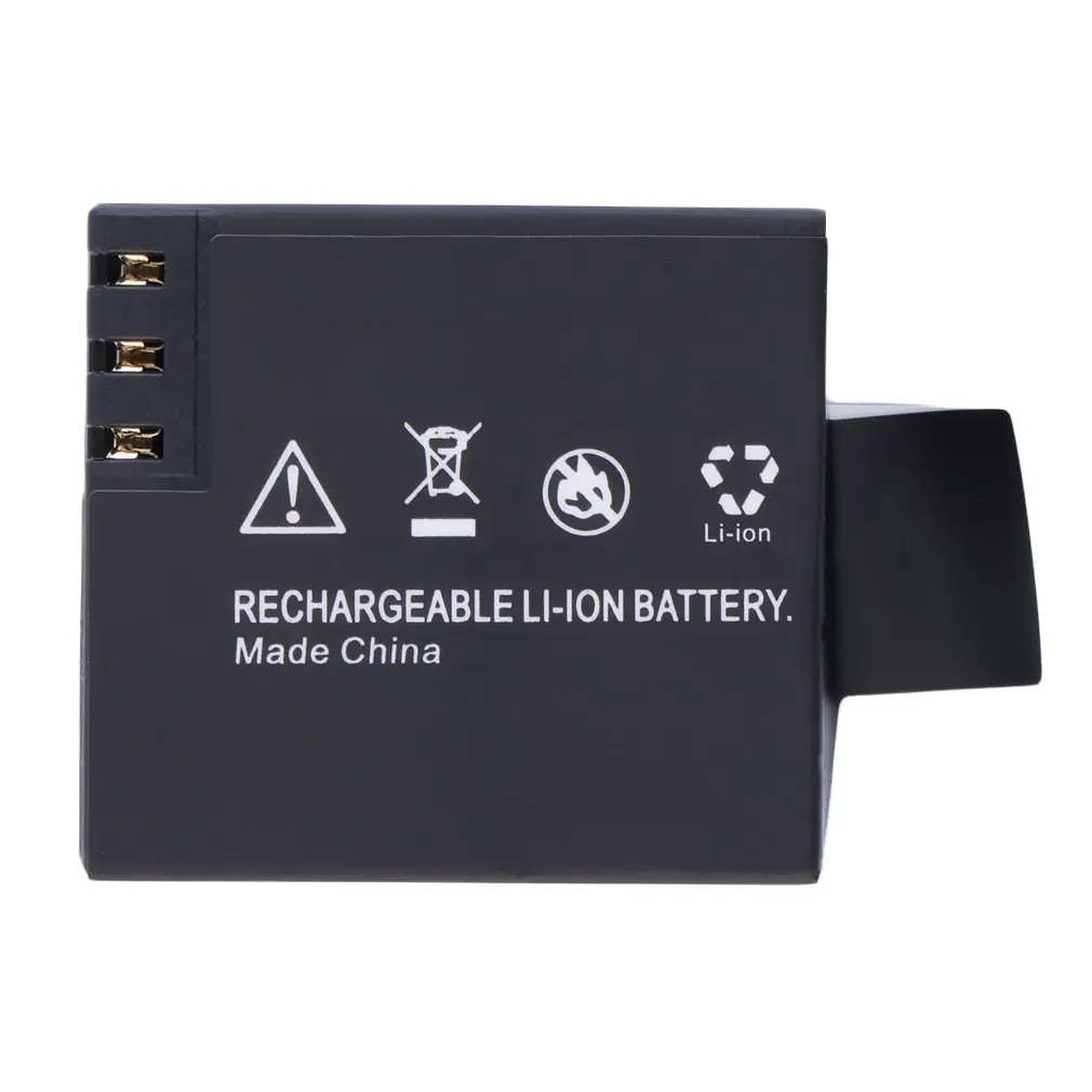 Аккумулятор высокой плотности. Аккумулятор sjcam 3 7v 900mah 3.33wh для экшн-камер.