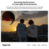 Ulanzi CL02 AF 27mm F2.8 APS-C Auto Focus Camera Lens For Sony E-Mount Mirrorless Camera ZV-E10 A6700 A7 A9 A5000 Eye Perception - Image 2