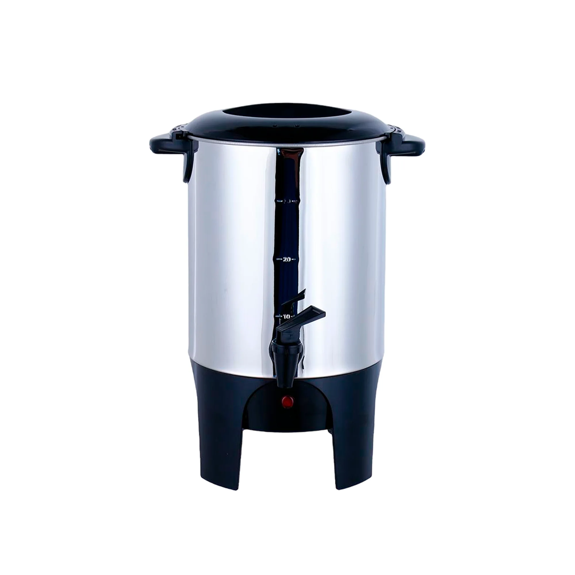 Cafetera Eléctrica de 6 Litros 40 Tazas, Bluelander, Lavable de Acero Inoxidable.