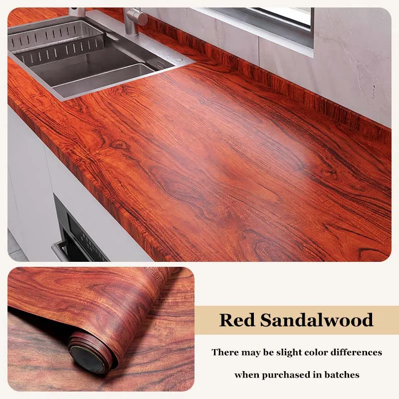 Elegant Wood Grain Self-Adhesive Protective Film