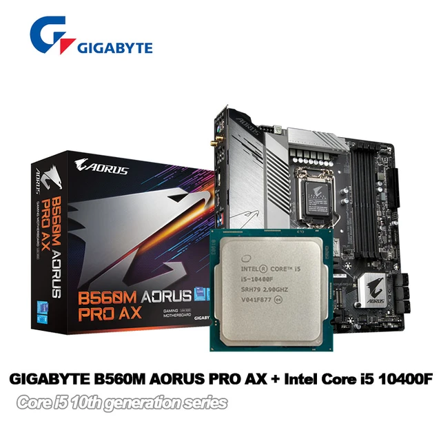 Intel i5 10400F & B560Mマザーボード ジャンク